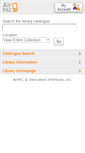Mobile Screenshot of m-catalogue.brad.ac.uk