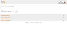 Tablet Screenshot of catalogue.brad.ac.uk